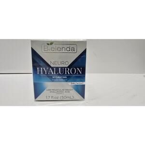 Bielenda Neuro Hyaluron Hydrating Face Cream‎ Day-Night 1.7floz NEW (0013)